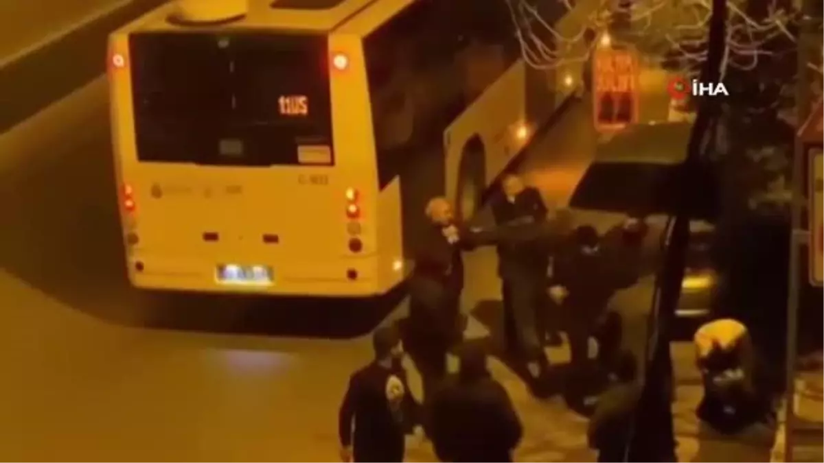 Sultanbeyli\'de İETT otobüsü şoförünü darp eden şahıslar yakalandı