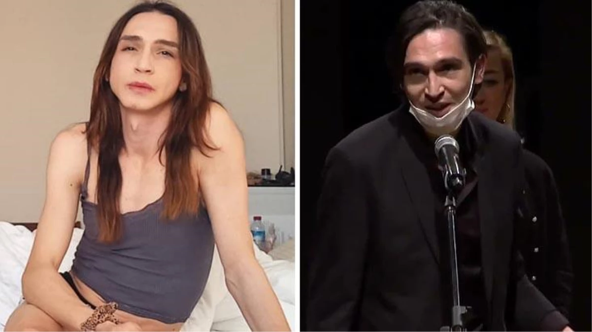 Trans birey olduğunu açıklayan oyuncu Ahmet Melih Yılmaz\'ın ödül törenindeki sözleri tekrar gündem oldu