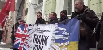 Ukraynalı aktivistlerden İngiltere'ye teşekkür