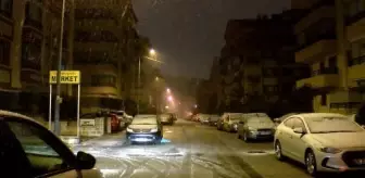 Ankara'da beklenen kar yağışı başladı