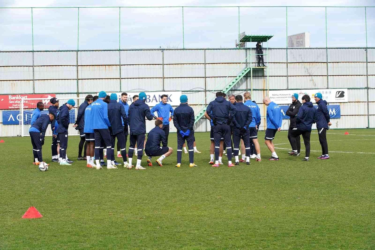 Çaykur Rizespor, Hatayspor hazırlıklarını tamamladı