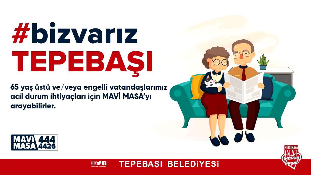 \'Hava Soğuk Tepebaşı Sıcak\' sloganıyla ihtiyaçlar karşılanıyor