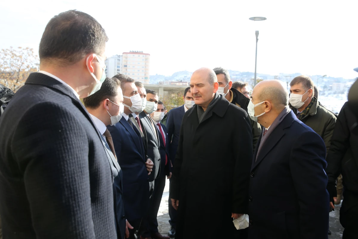 Son dakika haberi! İçişleri Bakanı Süleyman Soylu, Mardin\'de güvenlik toplantısına katıldı