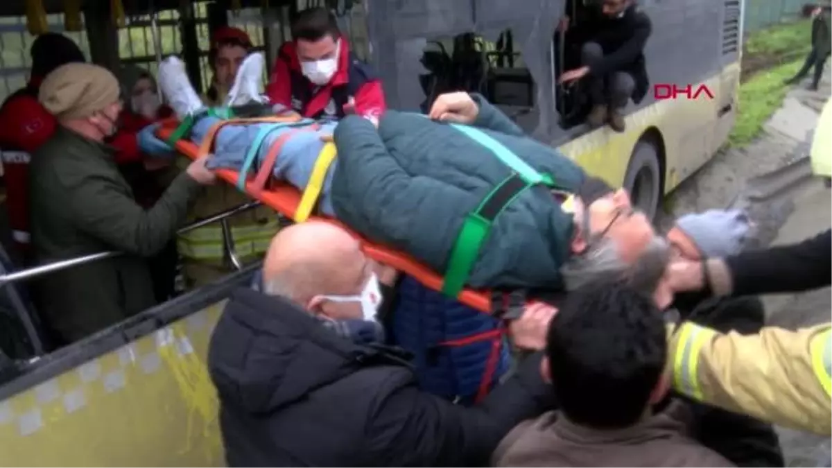 Son dakika... Sefaköy\'de İETT otobüsü kazası : 7 yaralı