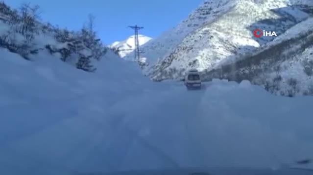 Şırnak'ta 5 saat süren hasta kurtarma operasyonu