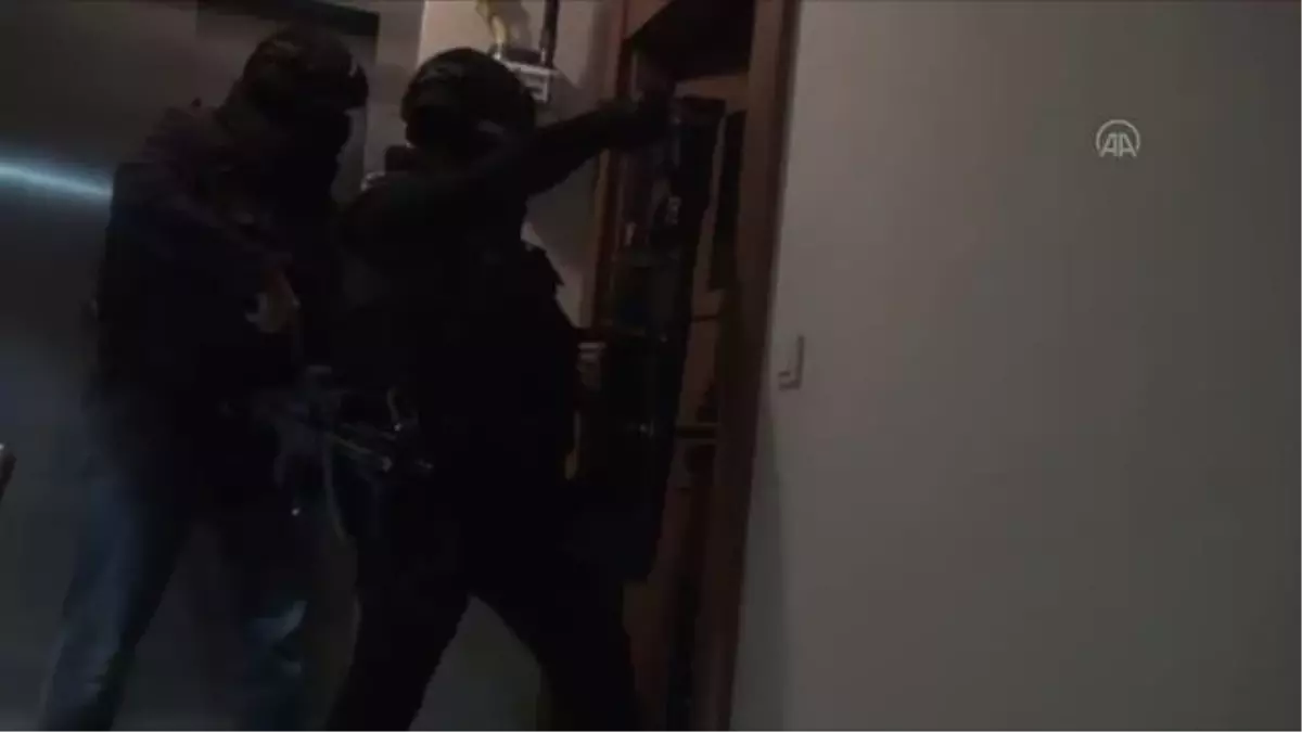 Terör örgütlerine yönelik operasyonda 10 kişi gözaltına alındı