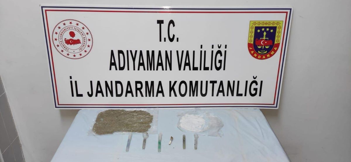 Son dakika gündem: Adıyaman\'da uyuşturucu operasyonunda 3 şüpheli yakalandı