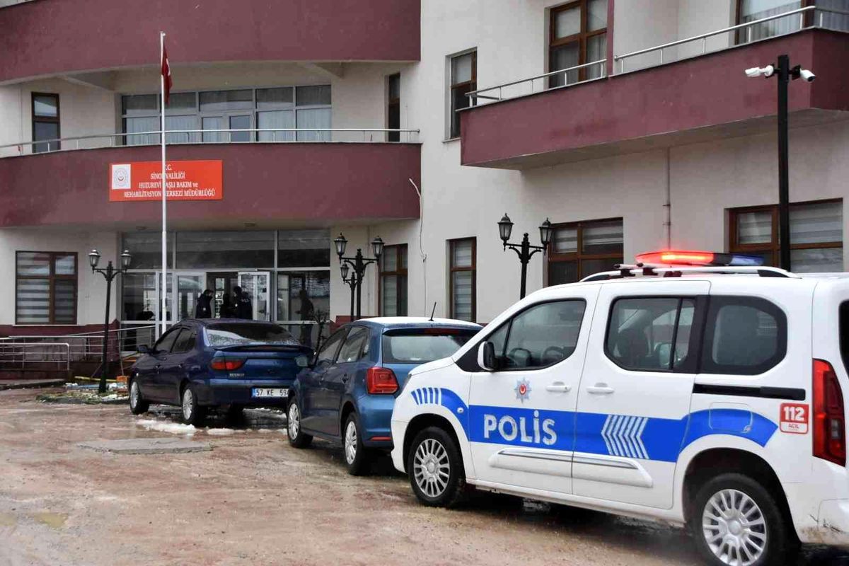 Huzurevinde yangın paniği