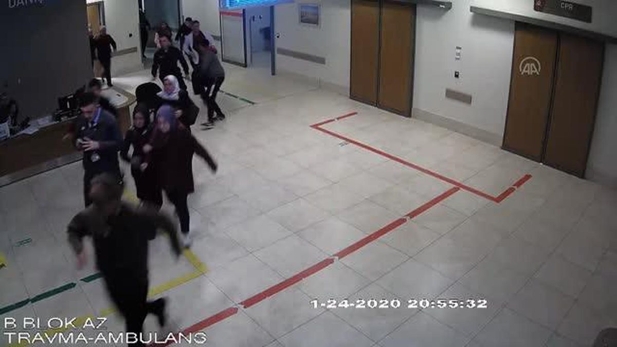 İki yıl önce yaşanan deprem anına ilişkin yeni görüntüler ortaya çıktı