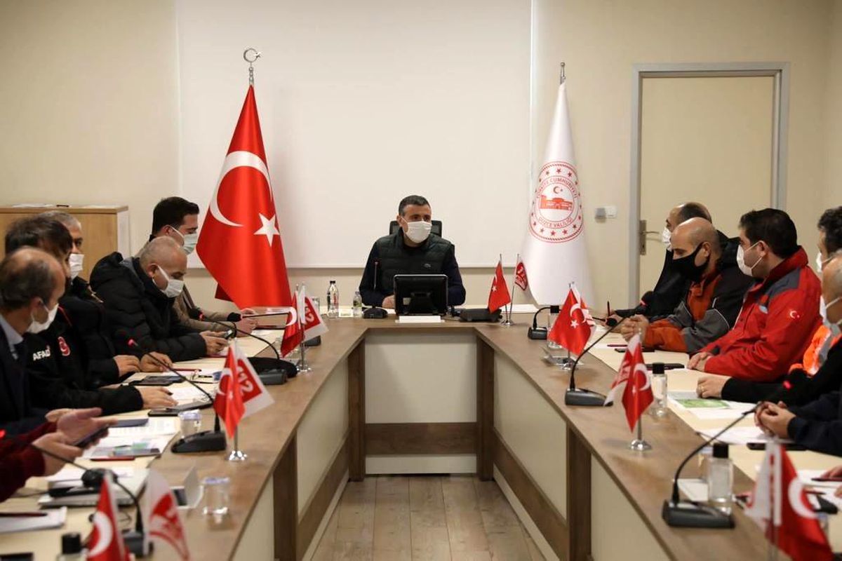 Karla mücadele çalışmaları görüşüldü