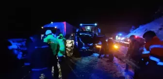 Kastamonu'da 7 aracın karıştığı zincirleme trafik kazasında 8 kişi yaralandı