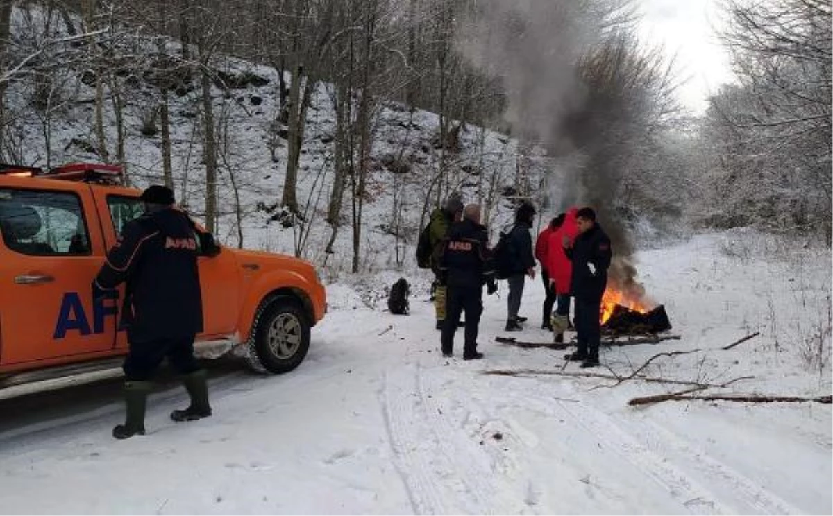 Ormanda kaybolan 4 kişi, 10 saat sonra bulundu