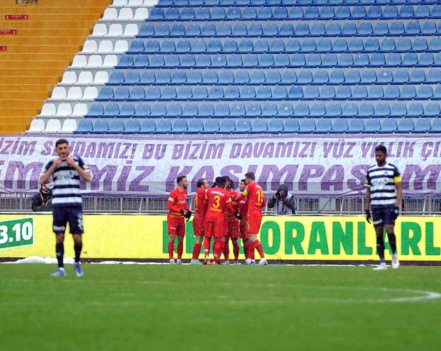 Spor Toto Süper Lig: Kasımpaşa: 2 Kayserispor: 1 (İlk yarı)