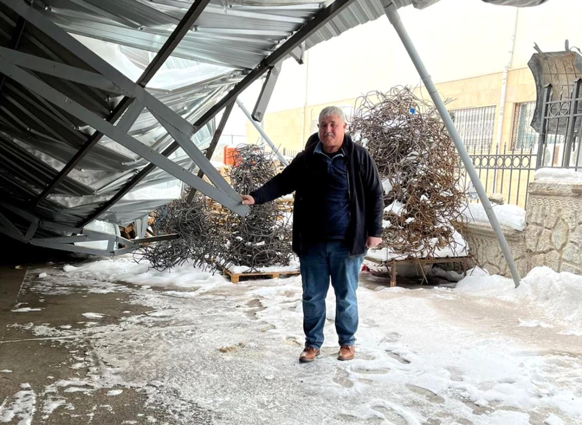 Turanlı: "Kar yağışı tarım alanlarına zarar verdi"