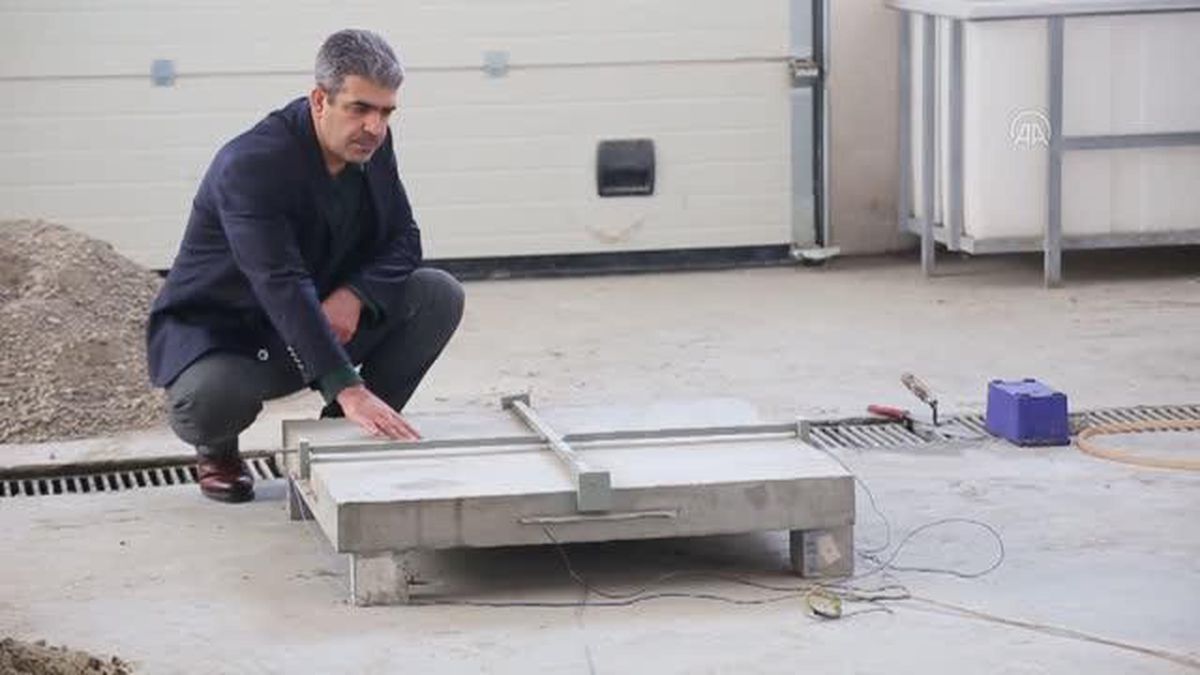 Ulaşımdaki buzlanma 'ısınabilen beton plak' ile çözülecek