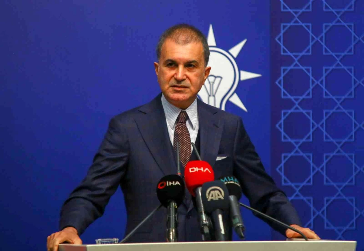 AK Parti Sözcüsü Ömer Çelik, "Ahlaksız ifadelerin ifade hürriyetiyle alakası yok"