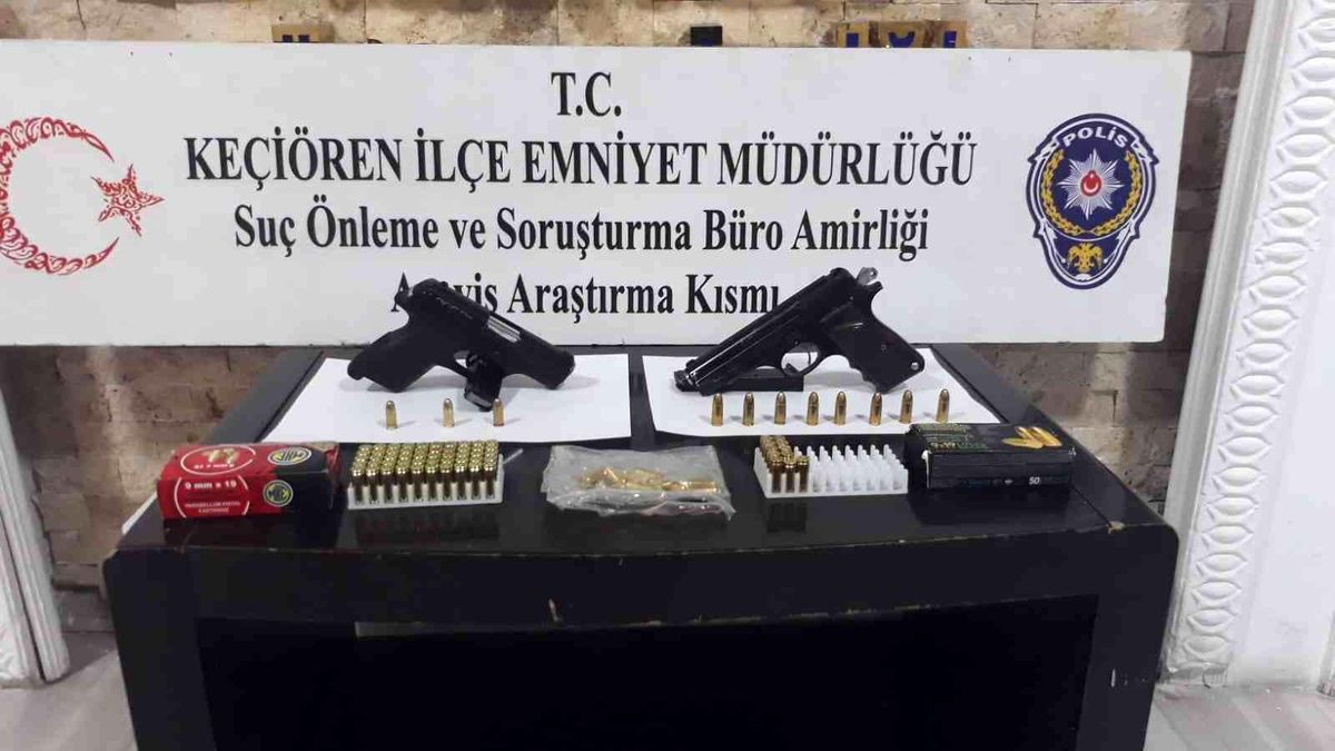 Son dakika haber... Ankara\'da arkadaşını silahla yaralayan şahıs yakalandı