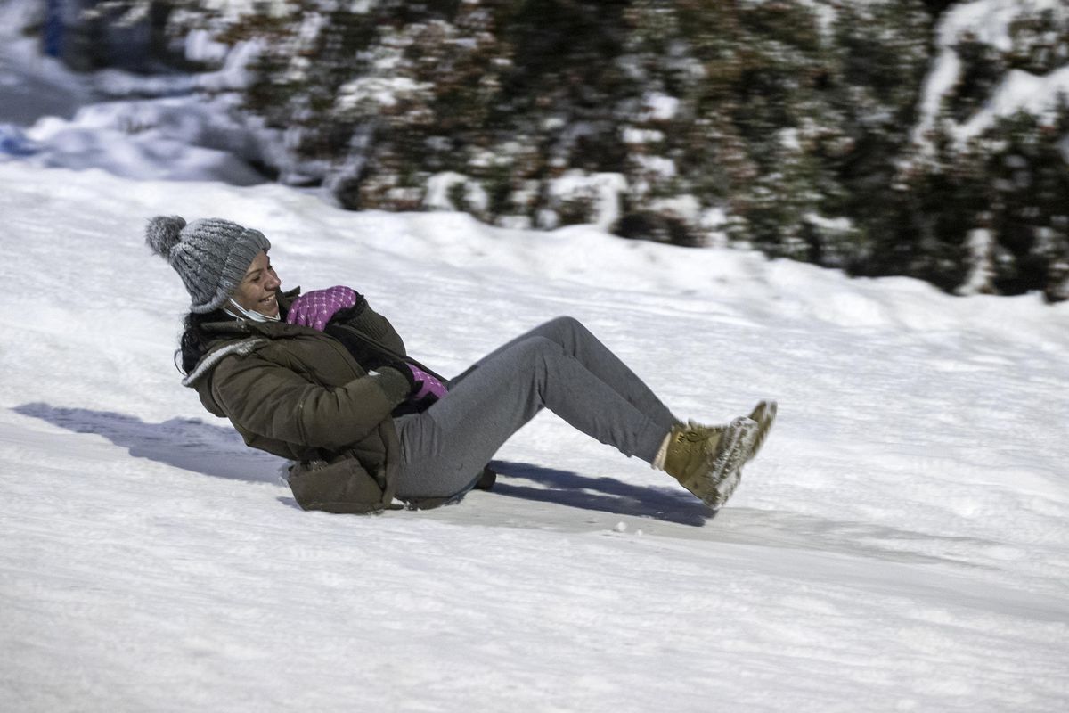 Başkentlilerin kar keyfi