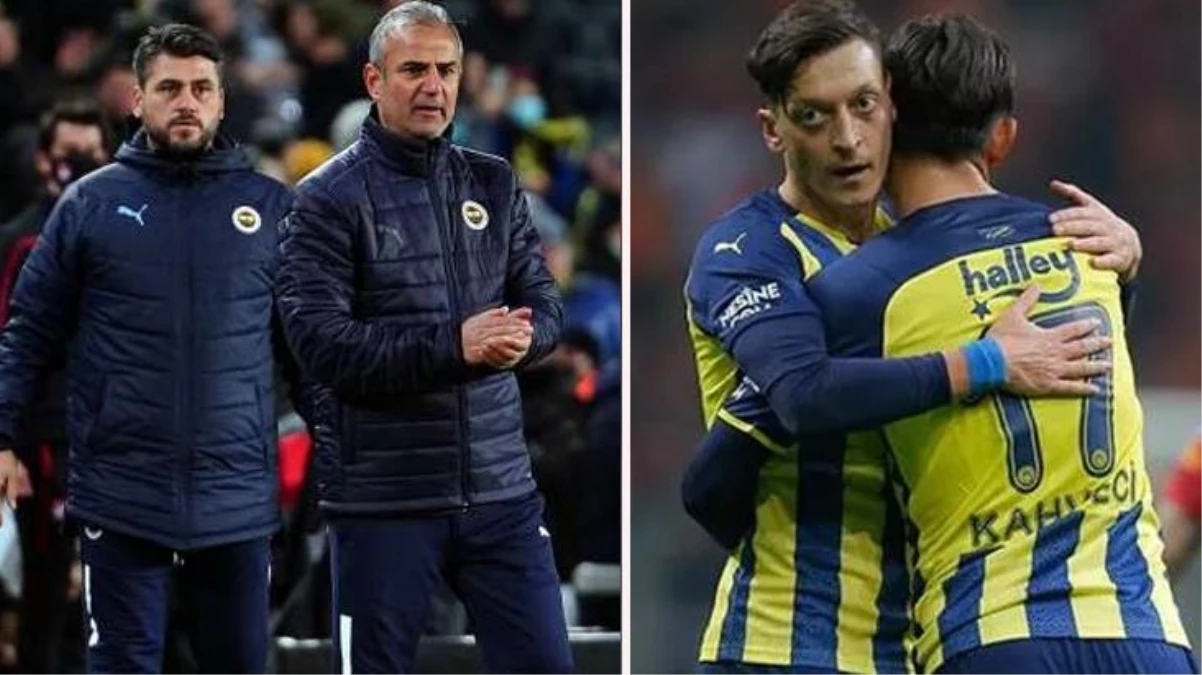 Fenerbahçe\'de İsmail Kartal ve Mesut Özil arasında soğuk savaş