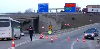 Çorlu'dan İstanbul'a araç geçişine izin verilmiyor
