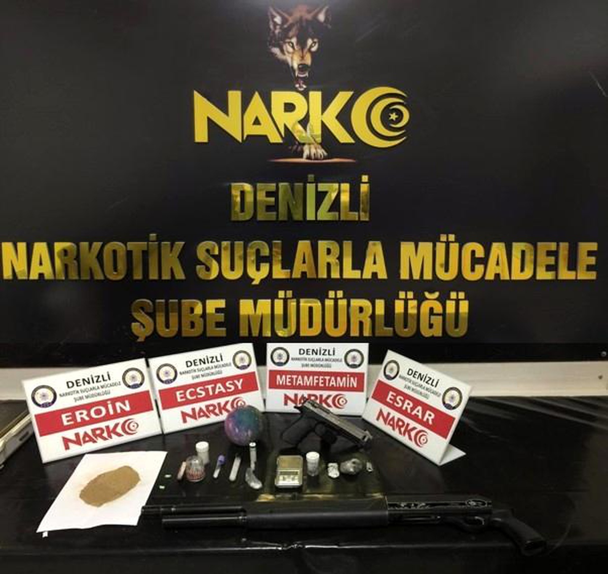 Denizli\'de uyuşturucu ticareti yapan toplam 22 kişi tutuklandı