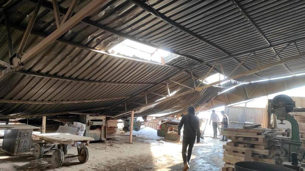 Gaziantep\'te 6 günde 120 çatı çöktü, 254 hayvan telef oldu