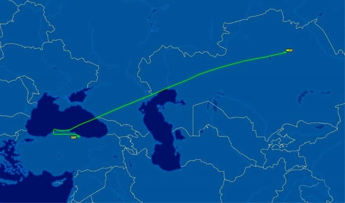 İstanbul\'a inemeyen Kazakistan ve Kırgızistan uçakları Samsun\'a indi