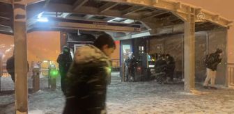 Kar etkili oluyor - Haramidere-Esenler-Seyrantepe