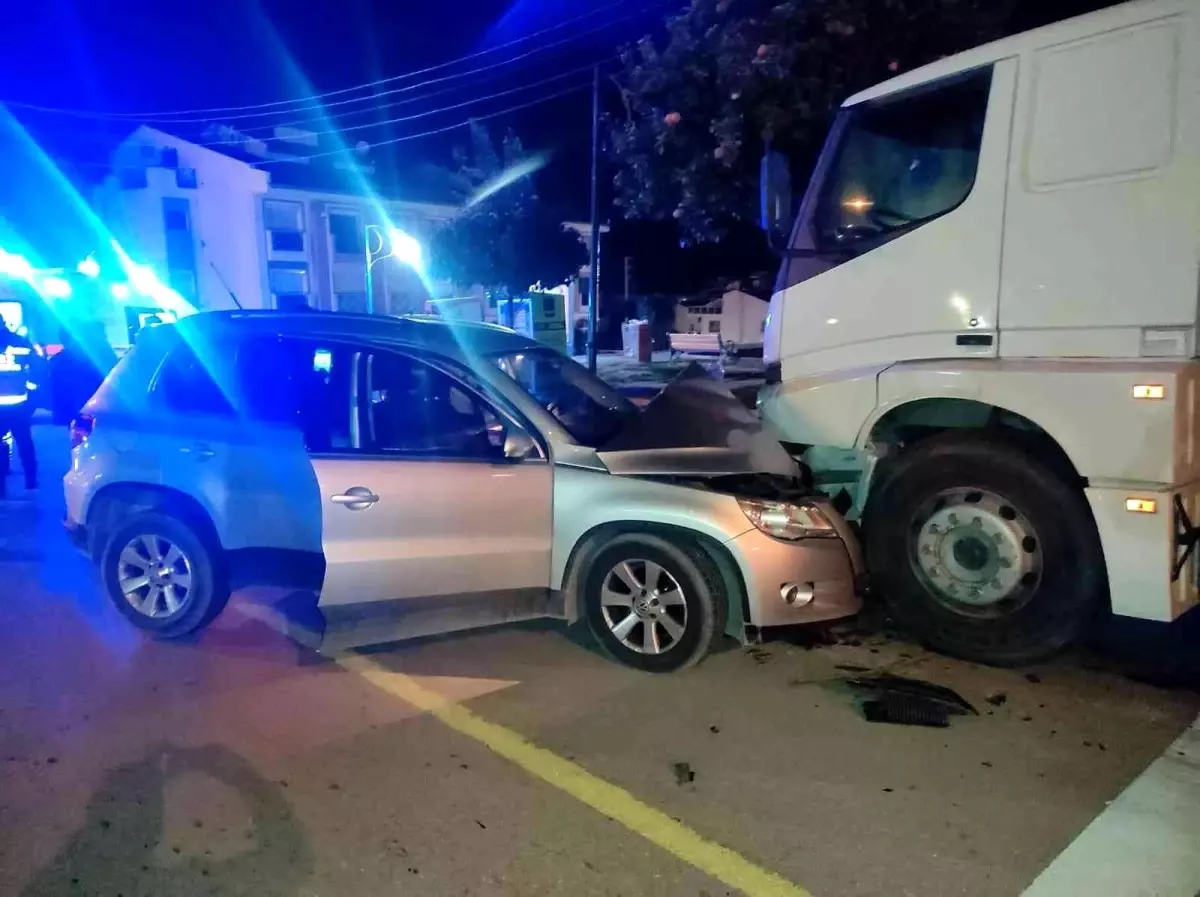 Son dakika haber! Kaza yaptı, kaskosu olmadığı için ağladı