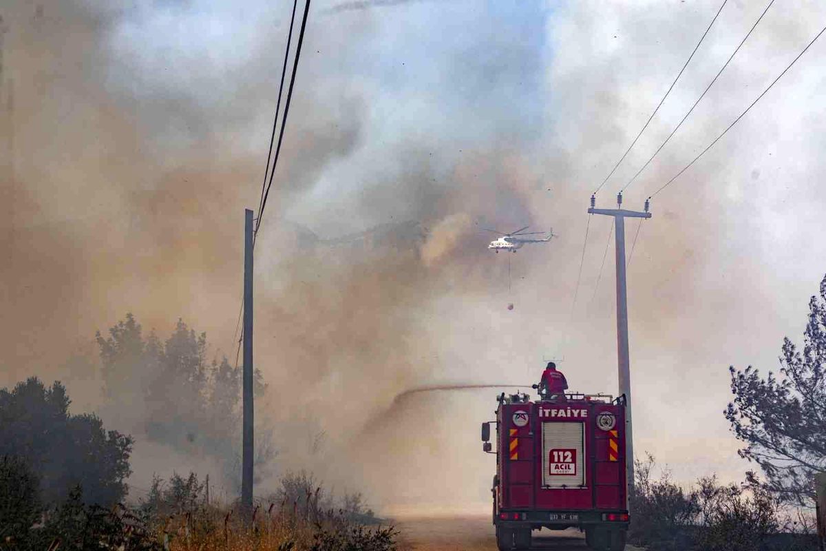 Son dakika... Mersin itfaiyesi 2021\'de 12 bin 864 olaya müdahale etti