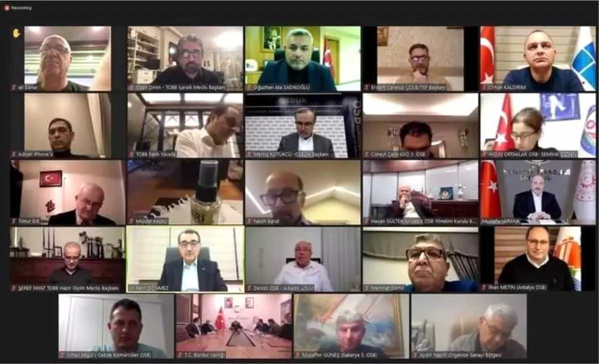 OSB'lerdeki enerji sorunu istişare edildi