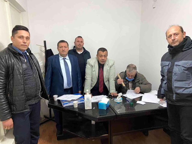 Zafer Arslan yeniden Kızılcahamam Şoförler Odası başkanı oldu