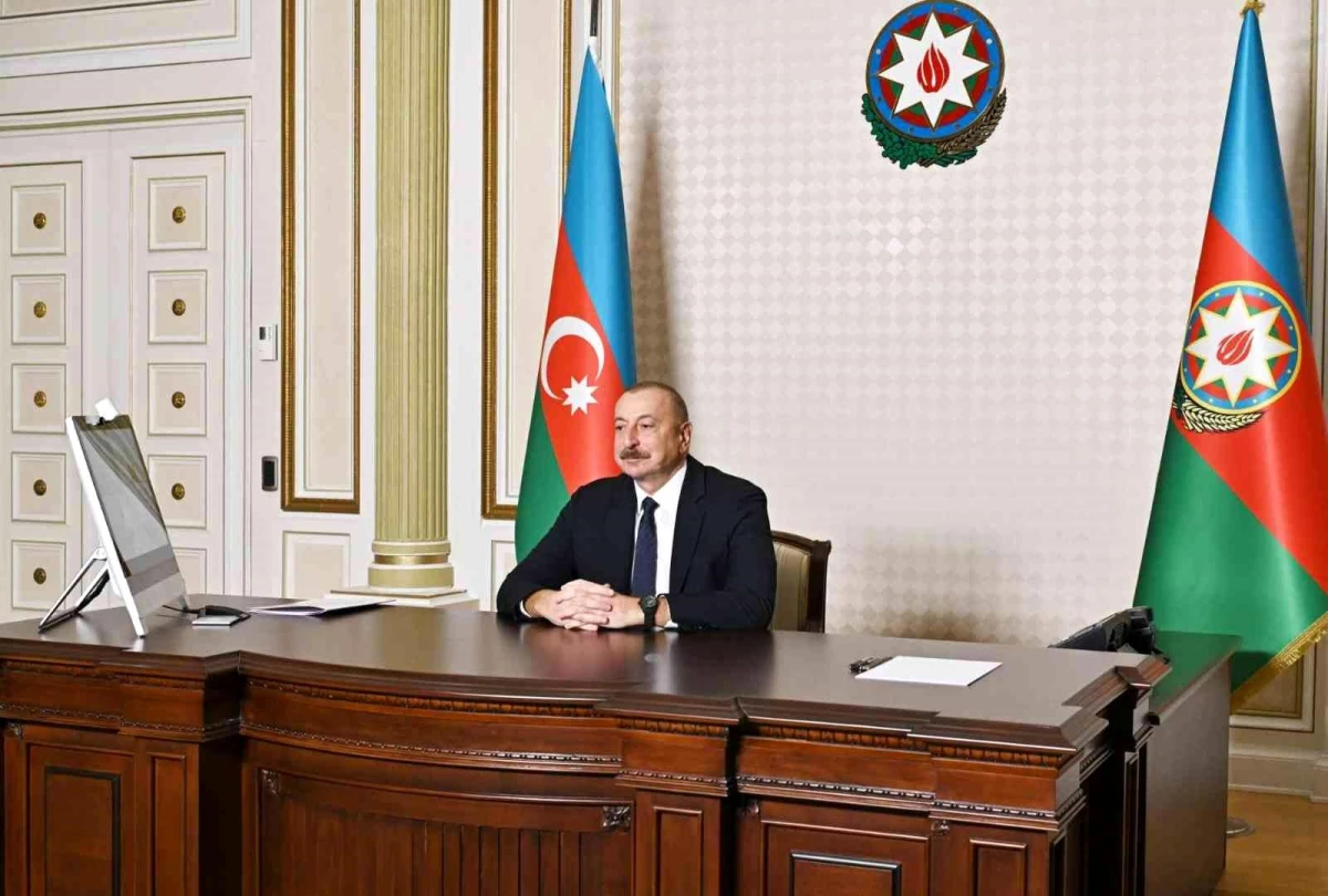 Son dakika haberleri | Aliyev, İran Yol ve Şehircilik Bakanı Kasımi\'ni kabul etti