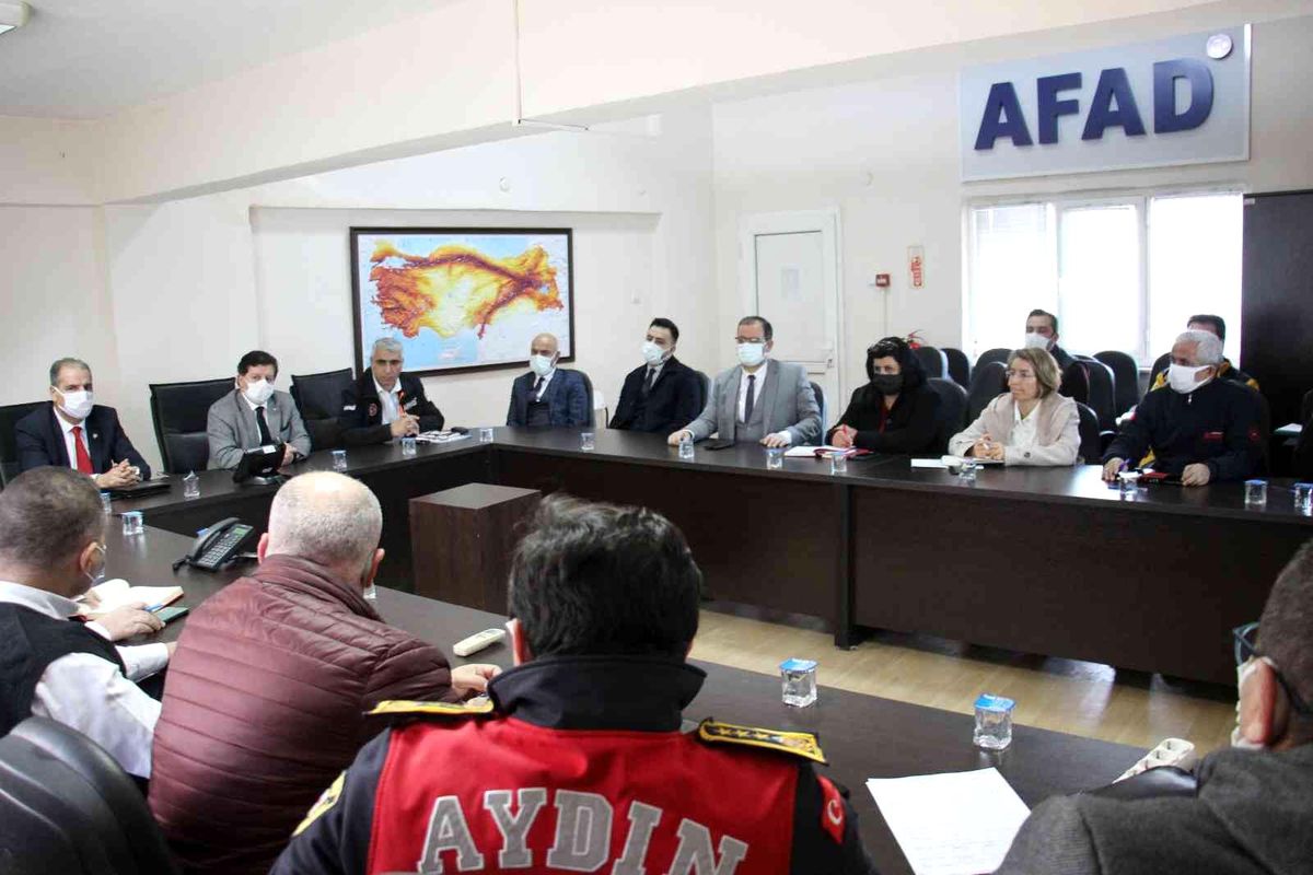 Aydın\'da 2021-2022 Kış Tedbirleri toplantısı yapıldı