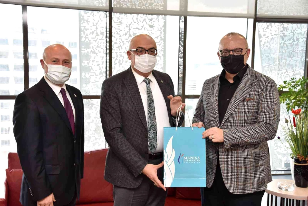 Rektör Ataç, desteklerinden dolayı Başkan Ergün'e teşekkür etti