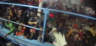 Tekneyle Akdeniz'i geçmeye çalışan düzensiz göçmenlerden 7'si donarak can verdi