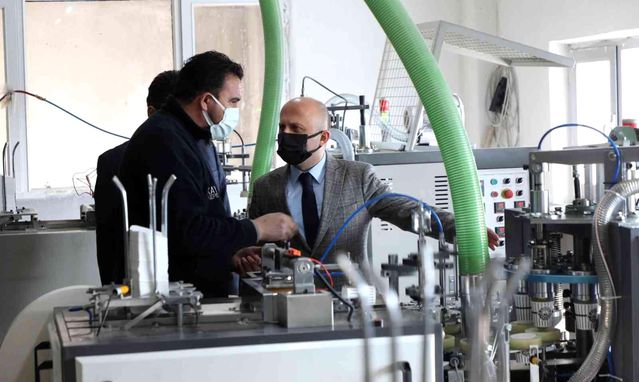 Ağrı Valisi Varol'dan KOBİ Merkezine ziyaret