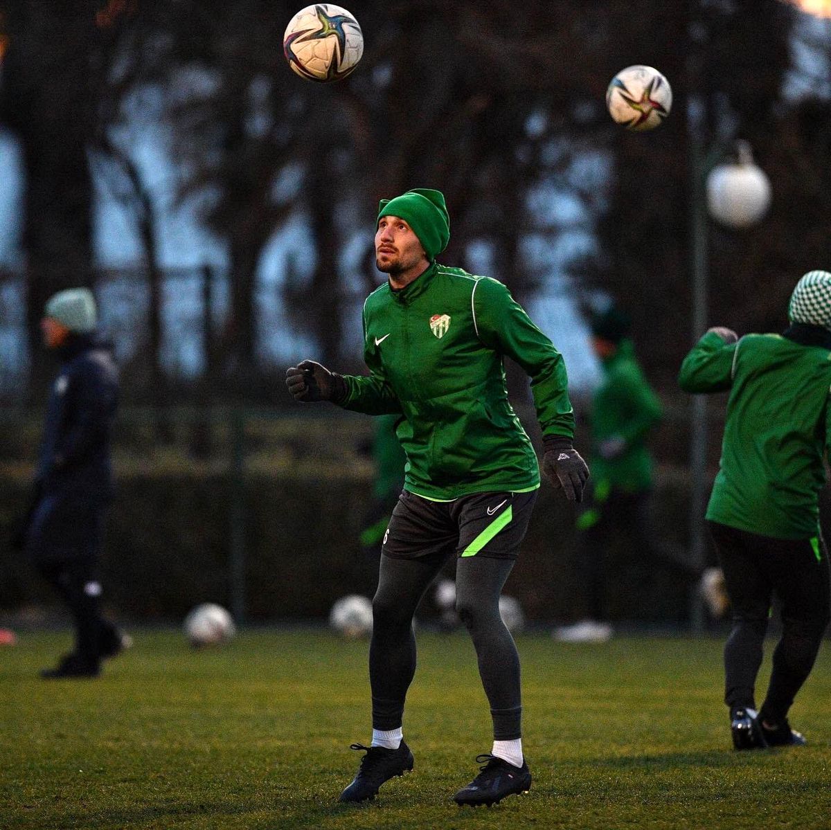 Bursaspor\'un Antalya kampı başladı