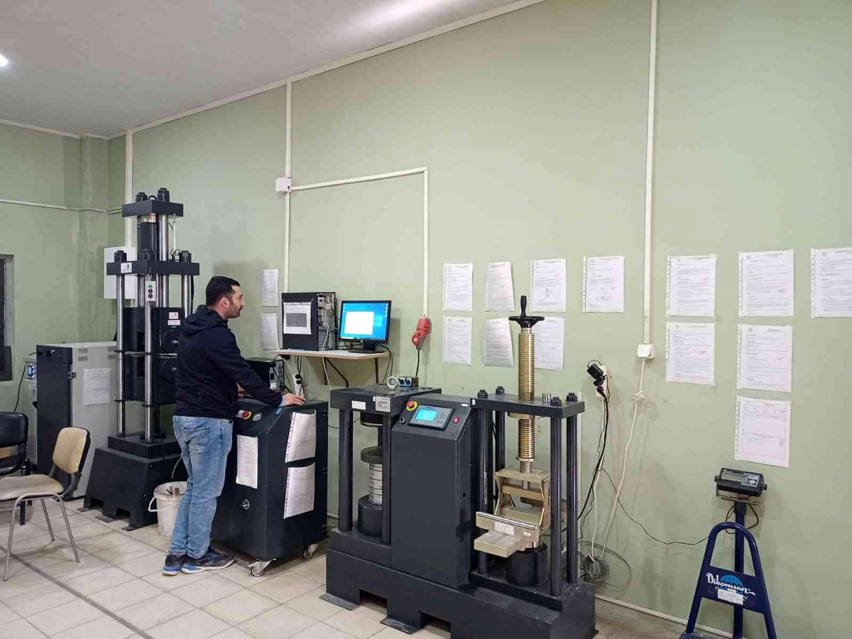 Büyükşehir, yapı malzemeleri laboratuvarı güçlendi