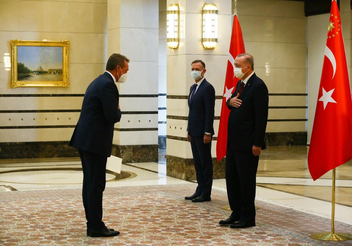 Son dakika: Cumhurbaşkanı Erdoğan, ABD Büyükelçisini kabul etti