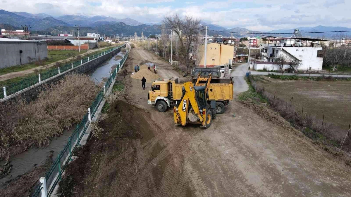 Dallıca Mahallesi, Eğrek mevkiindeki bağlantı yolu yenileniyor