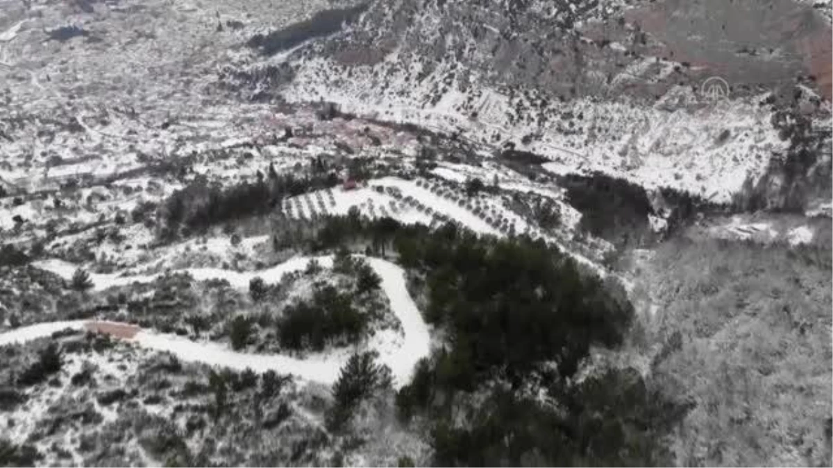 (DRONE) Yaz turizminin merkezlerinden Muğla\'ya "kış kadrajı" bakışı