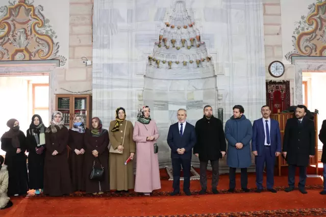 Gençlik Kampı'na katılan Kur'an kursu öğrencileri Edirne'de tarihi yerleri gezdi