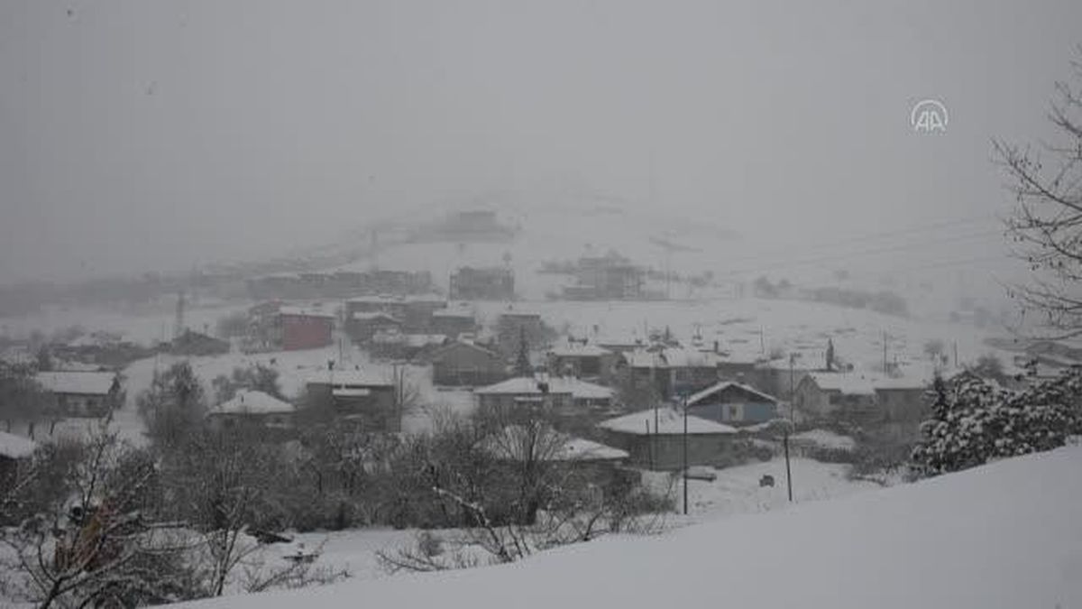 Kar yağışı etkili oldu