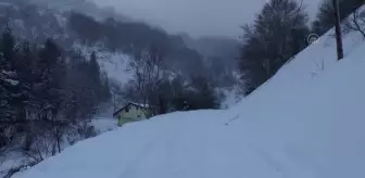 Kuzey Makedonya'da Mavrova kayak merkezi