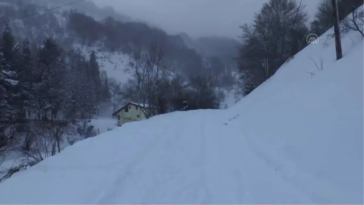 Kuzey Makedonya\'da Mavrova kayak merkezi