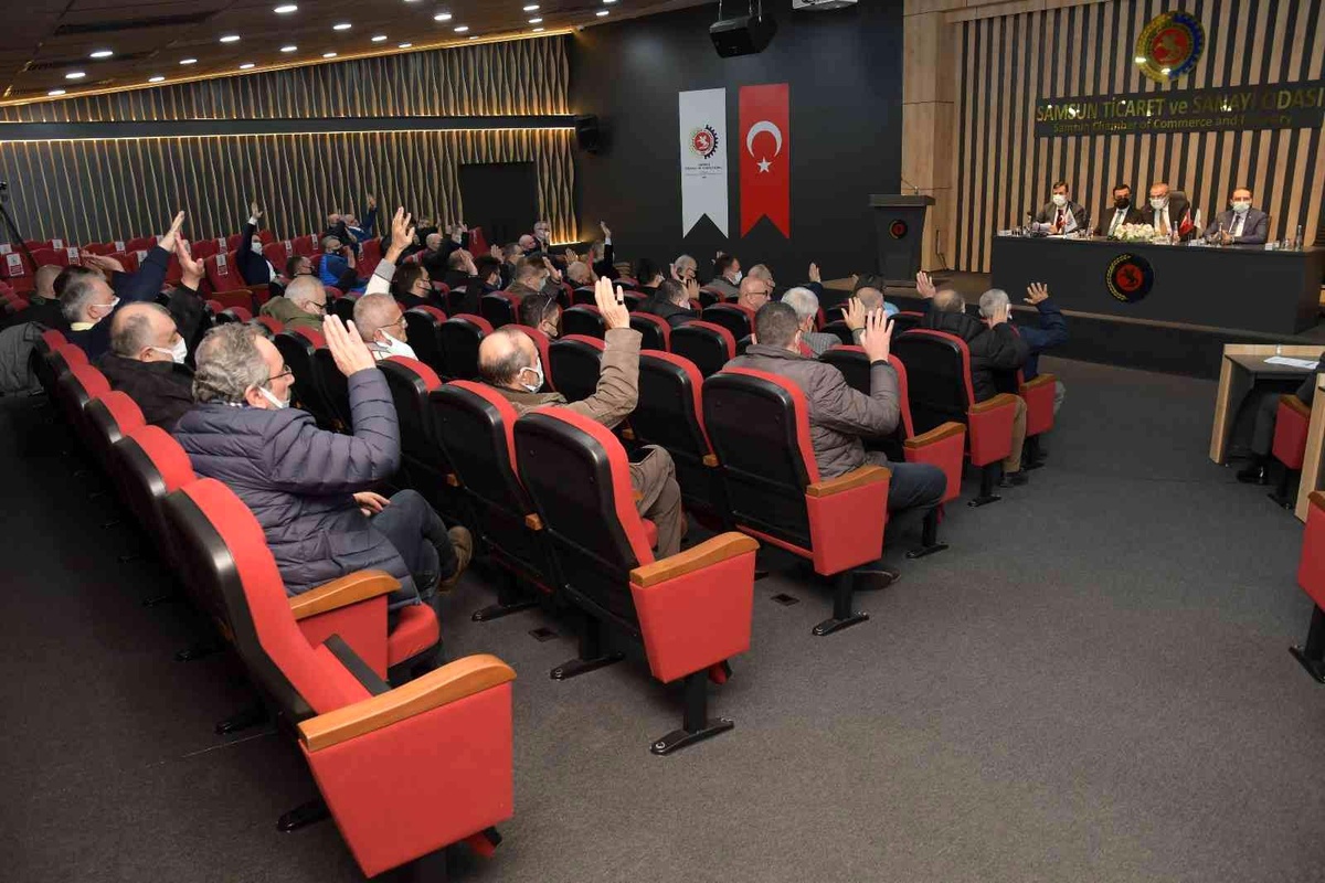 Samsun TSO\'da yönetim kurulu faaliyetleri ibra edildi