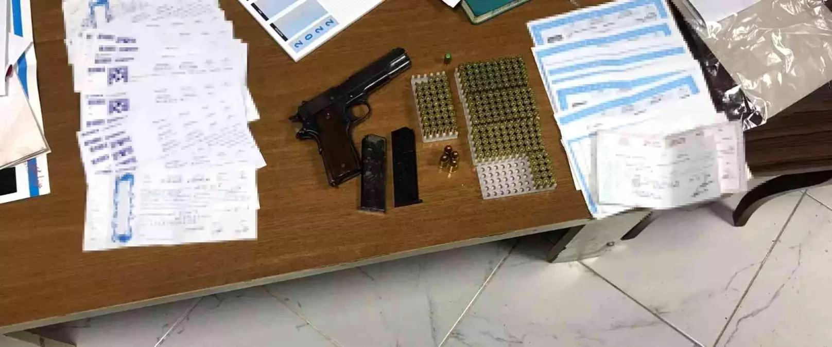 Silahlı organize suç örgütüne operasyon: 15 gözaltı