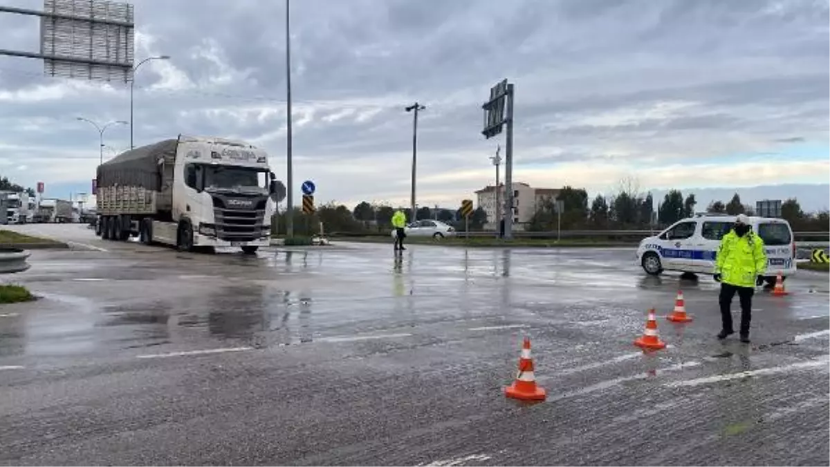 TAG Otoyolu, Gaziantep yönünde kapatıldı (2)