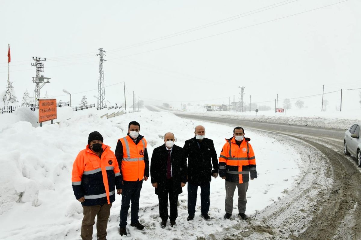 Vali, Samsun-Ankara yolunu denetledi: Trafik açık